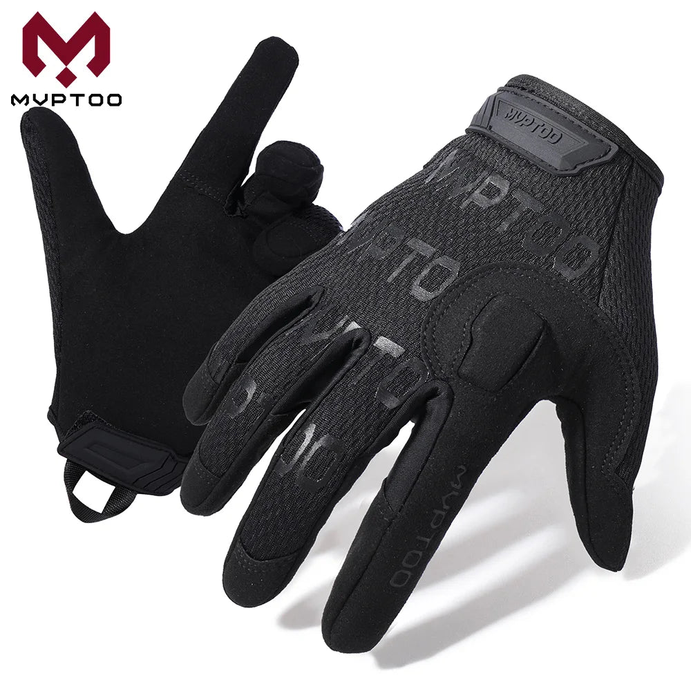 Tactical Full Finger Gloves Touch Screen Combat Shooting Hunting Sport Outdoor Airsoft Paintabll Driving Work Mittens Men Women
