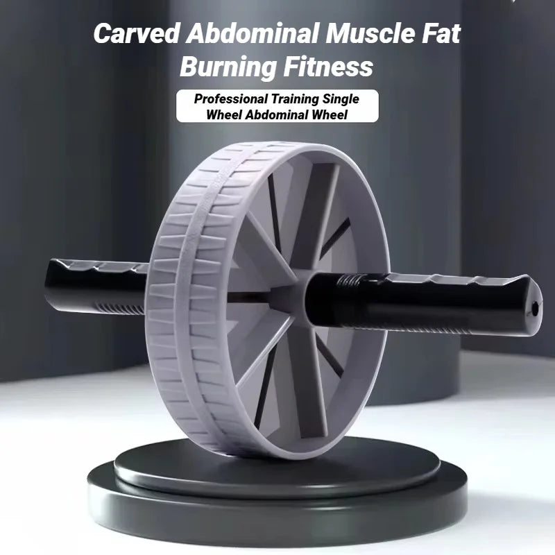 Silent Abdominal Wheel Roller – Non-Slip, 130kg Load Bearing