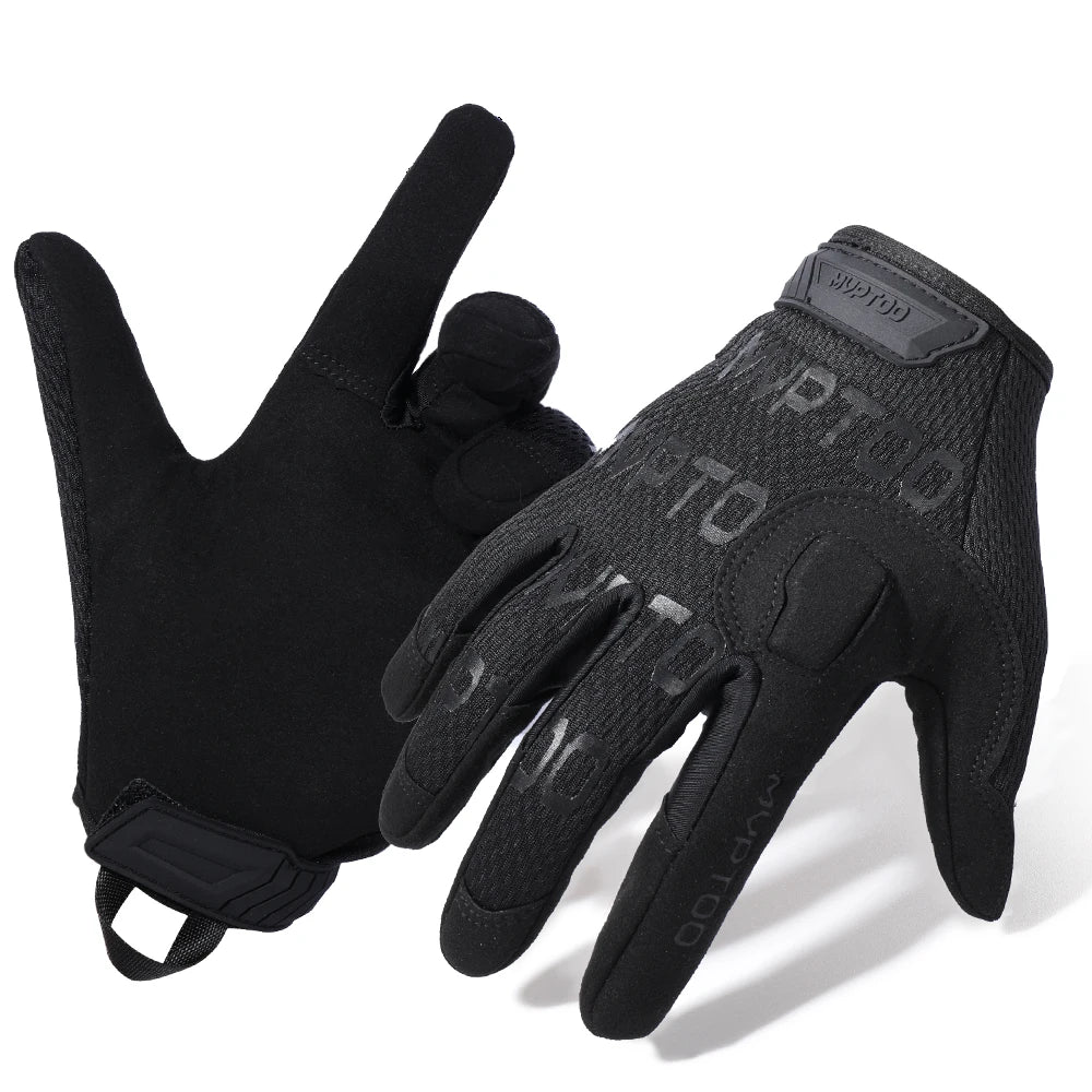 Tactical Full Finger Gloves Touch Screen Combat Shooting Hunting Sport Outdoor Airsoft Paintabll Driving Work Mittens Men Women